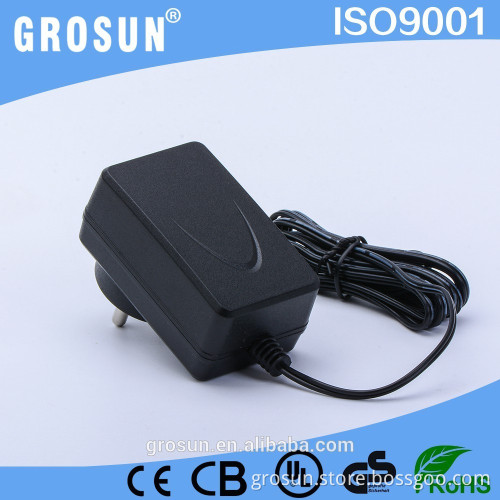 Wholesale DC Output 12V 1A 1.5A 2A Indian Plug Adapter 12W 18W 24W AC DC Adapter for Indian Plug with BIS Rohs CE Certificate